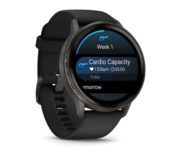 Garmin Venu 4 Slate 45mm z czarnym paskiem - 1363879 - zdjęcie 3